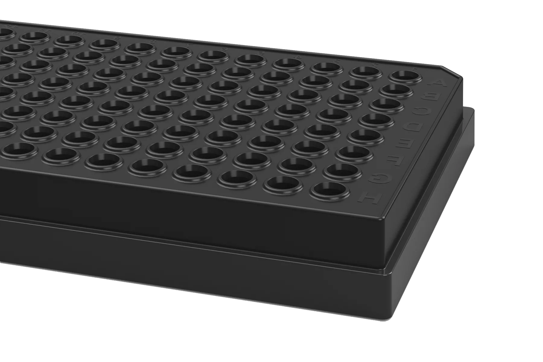 PCR plate or microplate for molecular biology