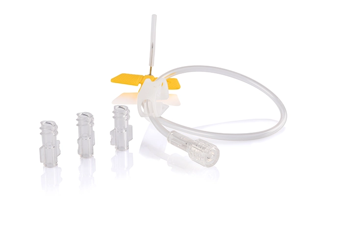 Luer lock set designed to ensure a secure, leak-free connection between syringes and needles, while maintaining a smooth and continuous fluid flow